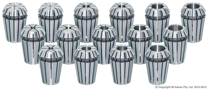 ER25 Collet Set 15 Pce 